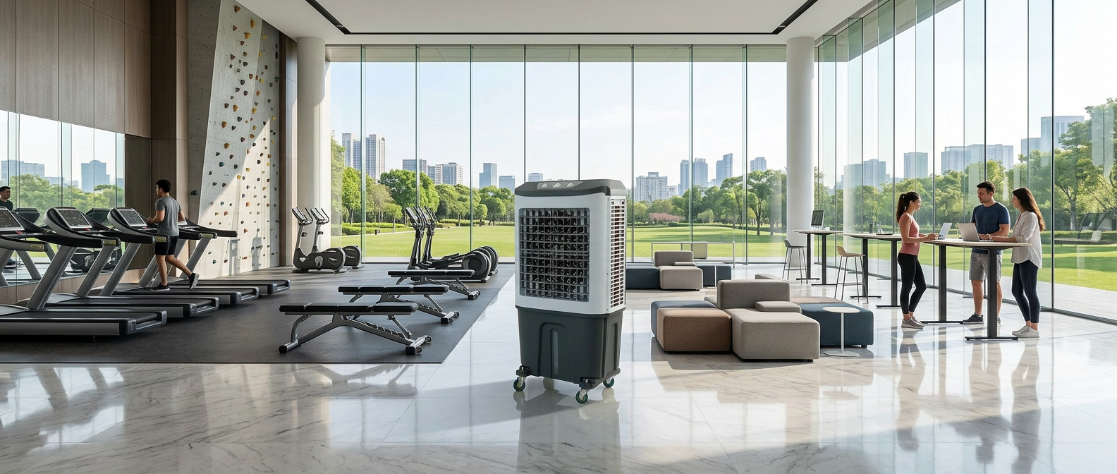 Climatizador De Ar Evaporativo Portátil 80 Litros Air80Force Agrantt