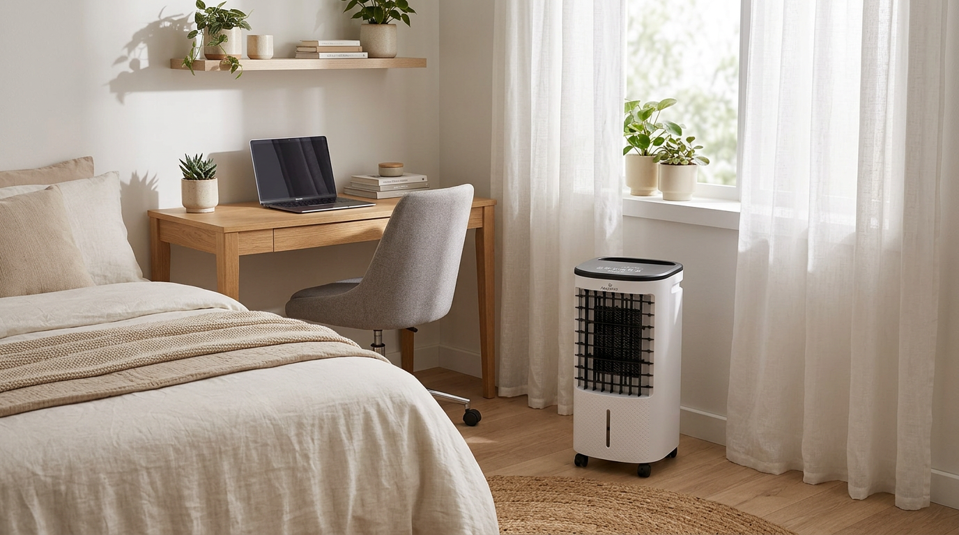 Climatizador De Ar 80W 5 Litros Oslo 4 em 1