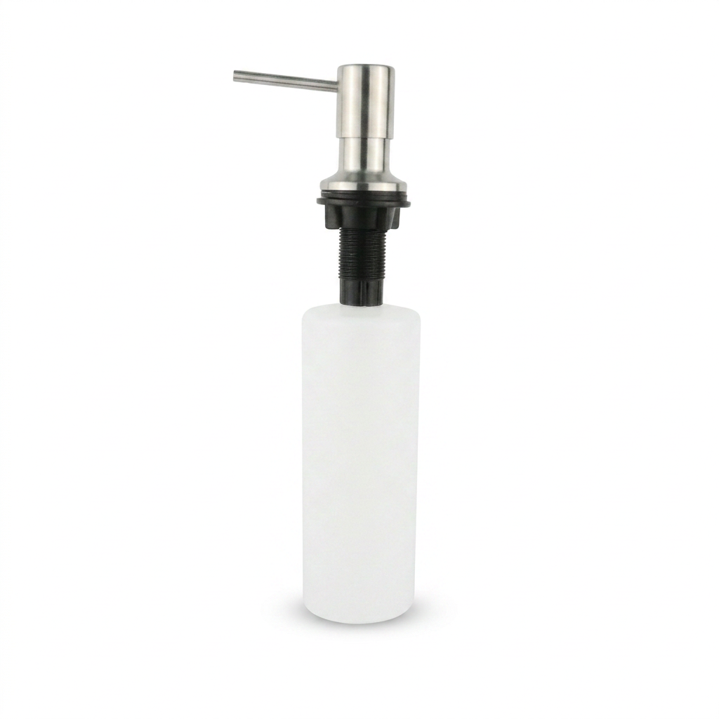 Dispenser Dosador de Sabão 500ml Aço Inox Escovado